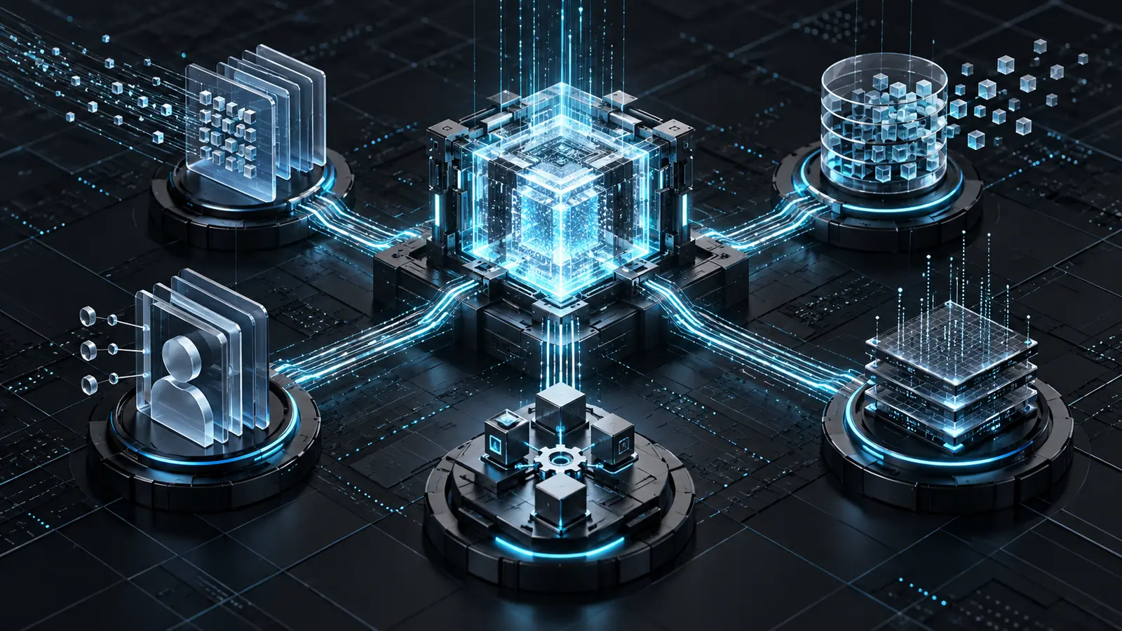 Five security control layers surrounding an enterprise AI agent and its tools